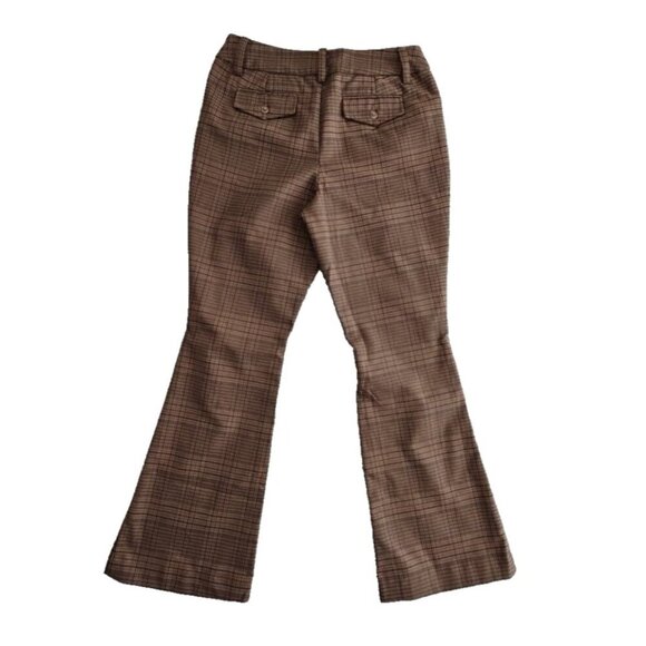 Urban Outfitters Jamie Flare Trouser Pant Size 6 Mid Rise Pockets Dark Academia - Picture 6 of 16